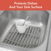 image:imageSPECTRUM Large Gray Cora Kitchen Sink Mat12 x 12