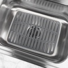 image:imageSPECTRUM Large Gray Cora Kitchen Sink Mat12 x 16