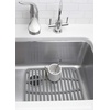 image:imageSPECTRUM Large Gray Cora Kitchen Sink Mat12 x 16 Pack of 2