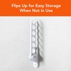 image:imageSpectrum 35000 Diversified Wall Mount Hanger Holder Closet Organizer White