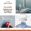 image:imageSpectrum 35000 Diversified Wall Mount Hanger Holder Closet Organizer White