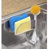 image:imageSpectrum Ashley Sink Sponge and Brush Holder with Suction Cups 2 in 1 Sink Caddy Bronze No Rust Easy Mount Suction Cup Kitchen Sink Sponge and Brush Holder Hanging Wire Cradle Promotes Quick Drying275 D x 7 W x 275 H