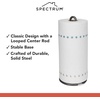 image:imageSpectrum Chrome Paper Towel Holder Countertop Kitchen Organizer Easy Tear Modern Freestanding Kitchen Hand Towel Roll Stands Vertical for Standard and Large Paper Towel Rolls with Durable Steel BaseSatin Graphite