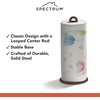 image:imageSpectrum Chrome Paper Towel Holder Countertop Kitchen Organizer Easy Tear Modern Freestanding Kitchen Hand Towel Roll Stands Vertical for Standard and Large Paper Towel Rolls with Durable Steel BaseBronze