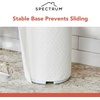 image:imageSpectrum Chrome Paper Towel Holder Countertop Kitchen Organizer Easy Tear Modern Freestanding Kitchen Hand Towel Roll Stands Vertical for Standard and Large Paper Towel Rolls with Durable Steel BaseMatte White