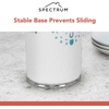 image:imageSpectrum Chrome Paper Towel Holder Countertop Kitchen Organizer Easy Tear Modern Freestanding Kitchen Hand Towel Roll Stands Vertical for Standard and Large Paper Towel Rolls with Durable Steel BaseChrome