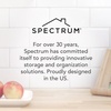 image:imageSpectrum Contempo Farmhouse Paper Towel Holder with Easy Tear Arm for Kitchen Counter Tabletop Bathroom Sturdy Metal Rustic Paper Towel Stand with Weighted Base for Standard amp Jumbo Rolls BlacKSingleHand Tear