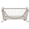 image:imageSpectrum Diversified 20077 Ashley Stackable Basket Tray Satin Nickel1 Count Pack of 1