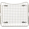 image:imageSpectrum Diversified 20077 Ashley Stackable Basket Tray Satin Nickel1 Count Pack of 1