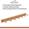 image:imageSpectrum Diversified 4 Peg Rack Finish WhiteBamboo