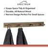 image:imageSpectrum Diversified 4 Peg Rack Finish WhiteGreige