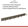 image:imageSpectrum Diversified 4 Peg Rack Finish WhiteGreige