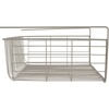 image:imageSpectrum Diversified Ashley Large Cabinet Shelf Basket InCabinet Storage Shelf Kitchen Cabinet amp Pantry Organization amp Storage Bathroom Cabinet BasketSatin Nickel Pc