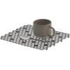 image:imageSpectrum Diversified Hexa Raised Feet QuickDrying HeavyDuty Protector with NonSlip Surface Large Farmhouse Sink Mat FrostGray105 x 12