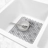 image:imageSpectrum Diversified Hexa Raised Feet QuickDrying HeavyDuty Protector with NonSlip Surface Large Farmhouse Sink Mat FrostGray105 x 12