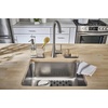 image:imageSpectrum Diversified Hexa Raised Feet QuickDrying HeavyDuty Protector with NonSlip Surface Large Farmhouse Sink Mat FrostGray118 x 16
