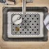 image:imageSpectrum Diversified Hexa Raised Feet QuickDrying HeavyDuty Protector with NonSlip Surface Large Farmhouse Sink Mat FrostGray118 x 16