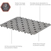 image:imageSpectrum Diversified Hexa Raised Feet QuickDrying HeavyDuty Protector with NonSlip Surface Large Farmhouse Sink Mat FrostGray118 x 16