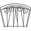 image:imageSpectrum Diversified Scroll Wall Mount Magazine Rack WallMounted Newspaper amp Catalog Holder for Home Office Magazine Holder amp Newspaper Organizer WallMounted Magazine StorageScroll Magazine Rack