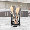 image:imageSpectrum Diversified Twist Round Utensil Holder Black