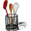 image:imageSpectrum Diversified Twist Round Utensil Holder Black