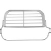 image:imageSpectrum Duo Over Cabinet Towel Holder and Cabinet Basket Medium for Kitchen Towel Under Sink Storage Durable Steel Over the Cabinet Door Towel Bar Organizer with No Drill Installation ChromeChrome