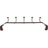 image:imageSpectrum Dutchess Bronze Over the Door Hook Rack for Hanging Coats Jackets Bags Totes amp Towels 5 Hook Door Hanger for Bedroom Closet Laundry Room Organization Easy Install Fits Most Doors