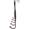 image:imageSpectrum Dutchess Bronze Over the Door Hook Rack for Hanging Coats Jackets Bags Totes amp Towels 5 Hook Door Hanger for Bedroom Closet Laundry Room Organization Easy Install Fits Most Doors