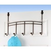 image:imageSpectrum Dutchess Bronze Over the Door Hook Rack for Hanging Coats Jackets Bags Totes amp Towels 5 Hook Door Hanger for Bedroom Closet Laundry Room Organization Easy Install Fits Most Doors