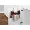image:imageSpectrum Grid Over the Cabinet Styling Station Satin Nickel  Tall Bathroom amp Under Sink Organizer for Hair Dryer Beauty Tools Accessories amp Home EssentialsSatin Nickel Pc