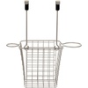 image:imageSpectrum Grid Over the Cabinet Styling Station Satin Nickel  Tall Bathroom amp Under Sink Organizer for Hair Dryer Beauty Tools Accessories amp Home EssentialsSatin Nickel Pc