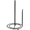 image:imageSpectrum Grid Paper Towel Holder Roll Dispenser Stand for Kitchen Countertop amp Dining Room Table Industrial GrayBlack