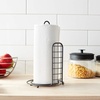 image:imageSpectrum Grid Paper Towel Holder Roll Dispenser Stand for Kitchen Countertop amp Dining Room Table Industrial GrayIndustrial Gray