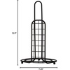 image:imageSpectrum Grid Paper Towel Holder Roll Dispenser Stand for Kitchen Countertop amp Dining Room Table Industrial GrayIndustrial Gray