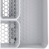 image:imageSpectrum HEXA 5Divider Expandable Silverware Tray Stone Gray  InDrawer Organizer for Kitchen Accessories Cutlery Knives amp More  EasytoClean Home amp Apartment EssentialStone Gray