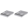 image:imageSpectrum HEXA 5Divider Expandable Silverware Tray Stone Gray  InDrawer Organizer for Kitchen Accessories Cutlery Knives amp More  EasytoClean Home amp Apartment EssentialStone Gray