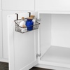 image:imageSpectrum Hanging Baskets for Organizing Large Satin Nickel  Grid Over the Cabinet Wire Basket for Kitchen or Bathroom  Door Hanging Storage Organizer for Cleaning Supplies Washcloths amp TowelsBronze