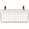 image:imageSpectrum Hanging Baskets for Organizing Large Satin Nickel  Grid Over the Cabinet Wire Basket for Kitchen or Bathroom  Door Hanging Storage Organizer for Cleaning Supplies Washcloths amp TowelsSatin Nickel