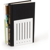 image:imageSpectrum Heavy Bookends for Book Shelves Cookbooks Vinyl Records No Skid Heavy Duty Metal Decorative Book Stopper Sturdy Steel Holder for Home Office Large Bookends for Heavy Books Pewter Gray