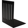 image:imageSpectrum Heavy Bookends for Book Shelves Cookbooks Vinyl Records No Skid Heavy Duty Metal Decorative Book Stopper Sturdy Steel Holder for Home Office Large Bookends for Heavy Books WhiteBlack