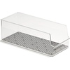 image:imageSpectrum Hexa inFridge Bin Tall Holder Dispenser Rack for Storage and Organization Holds Drink Cans Meats Produce and More Clear