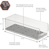 image:imageSpectrum Hexa inFridge Large Refrigerator Organizer Bin for Storage and Organization of Fruit Vegetables Produce and More 15 x 6 x 42515 x 6 x 425