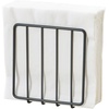 image:imageSpectrum Leaf Vertical Napkin Holder for Table amp Kitchen Countertop Organization Metal Napkin Dispenser with Weighted Base Keeps Paper Napkin Holders Standing for Dining Room Dcor BlackBlack
