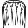 image:imageSpectrum Leaf Vertical Napkin Holder for Table amp Kitchen Countertop Organization Metal Napkin Dispenser with Weighted Base Keeps Paper Napkin Holders Standing for Dining Room Dcor BlackBlack