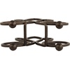 image:imageSpectrum Leaf Vertical Napkin Holder for Table amp Kitchen Countertop Organization Metal Napkin Dispenser with Weighted Base Keeps Paper Napkin Holders Standing for Dining Room Dcor BlackBronze