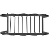 image:imageSpectrum Leaf Vertical Napkin Holder for Table amp Kitchen Countertop Organization Metal Napkin Dispenser with Weighted Base Keeps Paper Napkin Holders Standing for Dining Room Dcor BlackBlack