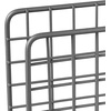 image:imageSpectrum Leaf Vertical Napkin Holder for Table amp Kitchen Countertop Organization Metal Napkin Dispenser with Weighted Base Keeps Paper Napkin Holders Standing for Dining Room Dcor BlackIndustrial Gray