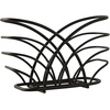 image:imageSpectrum Leaf Vertical Napkin Holder for Table amp Kitchen Countertop Organization Metal Napkin Dispenser with Weighted Base Keeps Paper Napkin Holders Standing for Dining Room Dcor BlackBlack