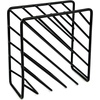 image:imageSpectrum Leaf Vertical Napkin Holder for Table amp Kitchen Countertop Organization Metal Napkin Dispenser with Weighted Base Keeps Paper Napkin Holders Standing for Dining Room Dcor BlackBlack