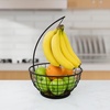 image:imageSpectrum Madison Fruit Tree for Storage and Display of Fruit Vegetables Produce on Kitchen Counter Dining Room Table Light WoodBlack